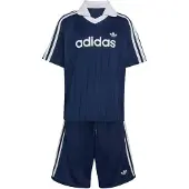 Adidas Originals Loose Polo Pinstripe Short Tee Aseta