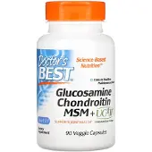 Doctors Best , Glukosamiini Kondroitiini, MSM + UCII, 90 Veggie Capsuja