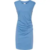 Kaffe India Round-Neck Dress - Blue - XL