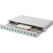 Digitus FO SPLICE BOX, 1U, EQUIPPED, 12X LC DX, OM3 (DN-96331/3)