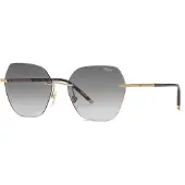Chopard SCHL88M 56/16/135 kiiltävä ruusukulta Aurinkolasit Naisille SCHL88M