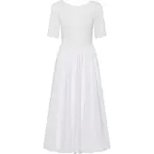 Kaffe Kakirsten 1/2 Sl Dress - White - M