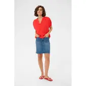 Kaffe Kagina Blouse - Red - 40