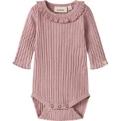 Lil´ Atelier Nbfkelsa Ls Slim Body Lil - Pink - 56