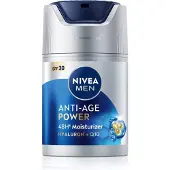 Nivea MEN Anti-Age Power tehokosteuttava ryppyjä ehkäisevä voide SPF 30 50 ml