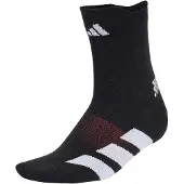 Adidas Urheilusukat 'Adizero' musta / valkoinen