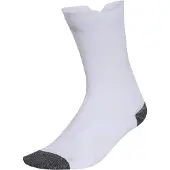 Adidas Urheilusukat 'RUNNING COMFY CREW' meleerattu harmaa / valkoinen