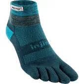 Injinji Men's Trail Midweight Mini Crew Midnight Retkeilysukat S