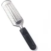 INF Jalkatiedosto / ruostumaton teräs Musta 27 cm