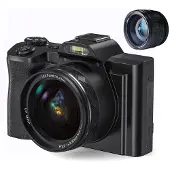 INF Digikamera 4K, 48MP, CMOS, 16x zoom, itselaukaisin