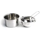 Tlily Chocolate Melting Pot (304 Stainless Steel) 400Ml Double Boiler Butter