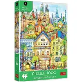 Trefl Puzzle 1000 pala "midnight in Barcelona"