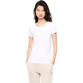 EA7 for woman. 7W001045_AF10373 Core white T-shirt (XS), Casual, Cotton, Short sleeve