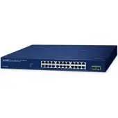 Planet 24-Port 10/100/1000T + 2-Port, Hallittu, L2, Gigabit Ethernet (10/100/1000), Täysin kaksipuolinen (GS-2210-24T2S)