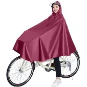 INF Vedenpitävä sadeponcho Red
