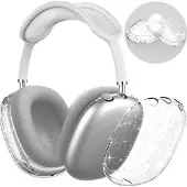 INF Läpinäkyvä kimalteleva TPU-kotelo AirPods Maxille