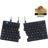 R-Go Tools Split Keyboard, (DE), black