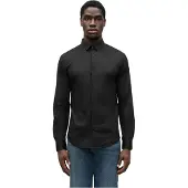 Armani Exchange for man. 8NZC31ZN28Z1100 Shirt Block white (XXL), Casual, Party, Cotton, Classic, Long sleeve