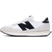 New Balance for man. MS237V1 Sneakers 237 beige (43), Flat, Laces, Casual