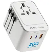 Energizer Global Matkalaturi - 65W - PD (2xUSB-C + USB-A)