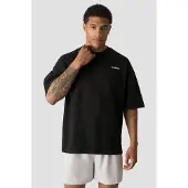 ICANIWILL Everyday Terry Oversized T paita Musta