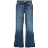 Tommy Hilfiger Flare Cam Mid Rw - Blue - 28 x 30