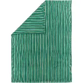 Marimekko Iso Piccolo pussilakana Off white-smaragdinvihreä