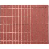 Marimekko Tiiliskivi kudottu pöytätabletti Chestnut-off white, 31x42 cm