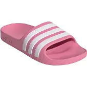Adidas Rantakengät 'Adilette Aqua' vaaleanpunainen / valkoinen