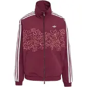 Adidas Floral Gfx Firebird Loose Track Kokovetoketjullinen Collegepaita