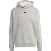 Adidas Urheilullinen collegepaita 'PrimeLift Workout' meleerattu harmaa / musta