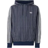 Adidas Collegepaita 'PINSTRIPES' meleerattu sininen / valkoinen