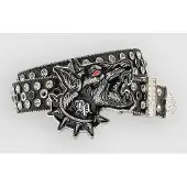 Broken Promises Big Bark Rhinestone Vyö black Koko 30