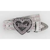 Vitriol Metal Lace Vyö silver Koko M
