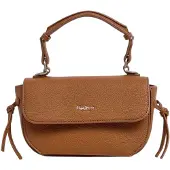Pepe Jeans for woman. PL0300112 Ambra Script brown bag (OSFA), Casual, Polyurethane