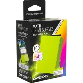 GameGenic Matte Prime Sleeves (66x91 mm) Lime 100 st