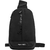 Pepe Jeans for man. PM0300029 Bum bag Helmer black (OSFA), Casual, Polyester