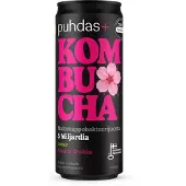 Raw Organic Puhdas+ Kombucha Luomu kirsikka 330 ml