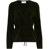 MSCH Copenhagen Mschmiabelle Hope Wrap Cardigan - Khaki green - L/XL