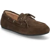 Bianco Biamarlene Boat Shoe Suede - Brown - 36
