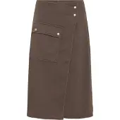 Inwear Gladysiw Denim Wrap Skirt - Brown - 32