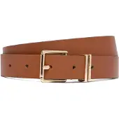 Tommy Hilfiger Vyö 'Buckle Logo Keeper' konjakki