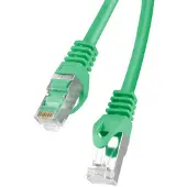 Lanberg patch cable - 10 m - green RAL 6024