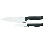 Fiskars Hard Edge -veitsisetti, kokkiveitsi ja vihannesveitsi 2 osaa
