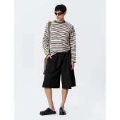 Weekday Loose Suiting Shorts - Black - S