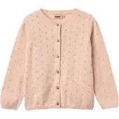 Wheat Knit Cardigan Maia - Pink - 140