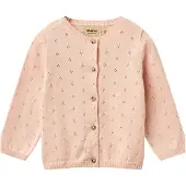 Wheat Knit Cardigan Maia - Pink - 86