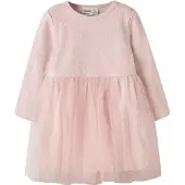 Name It Mini Nmfkatty Ls Dress - Pink - 104