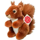 Teddy HERMANN® Squirrel 14 Cm - Beige - 14 CM