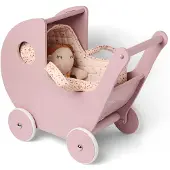 Smallstuff Pram, Soft Rose - Pink - ONE SIZE